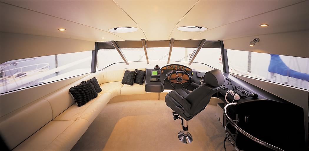 Sapphire Motor Yacht Interior, Dibley Marine