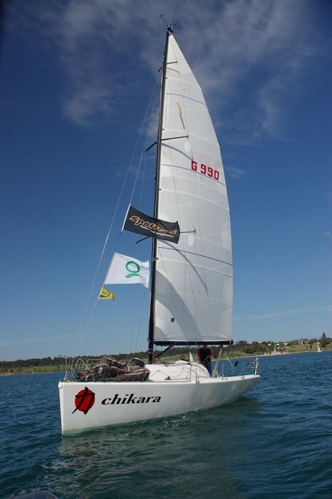 chikara mainsail dibley marine yacht design
