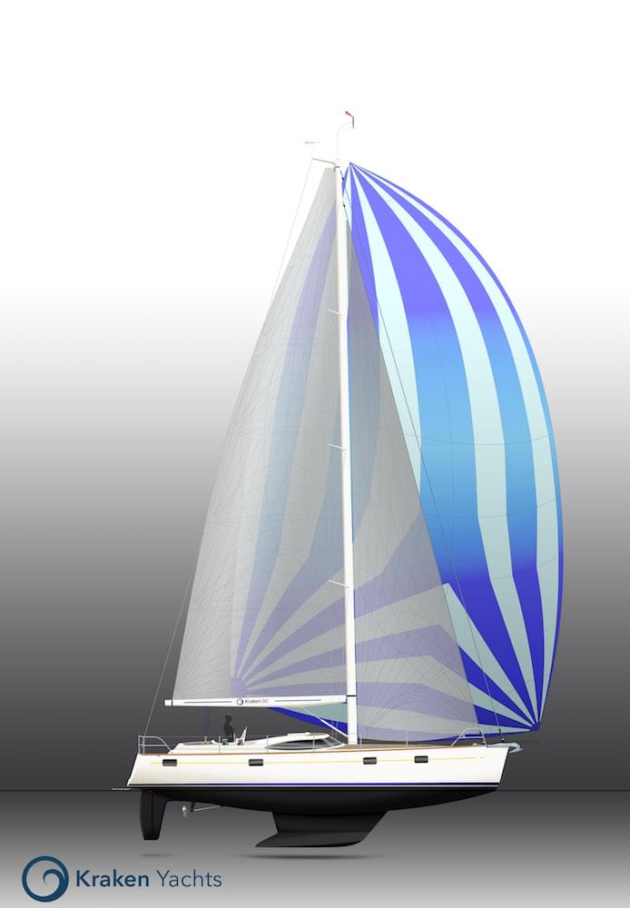 kraken k50 dibley marine sail plan